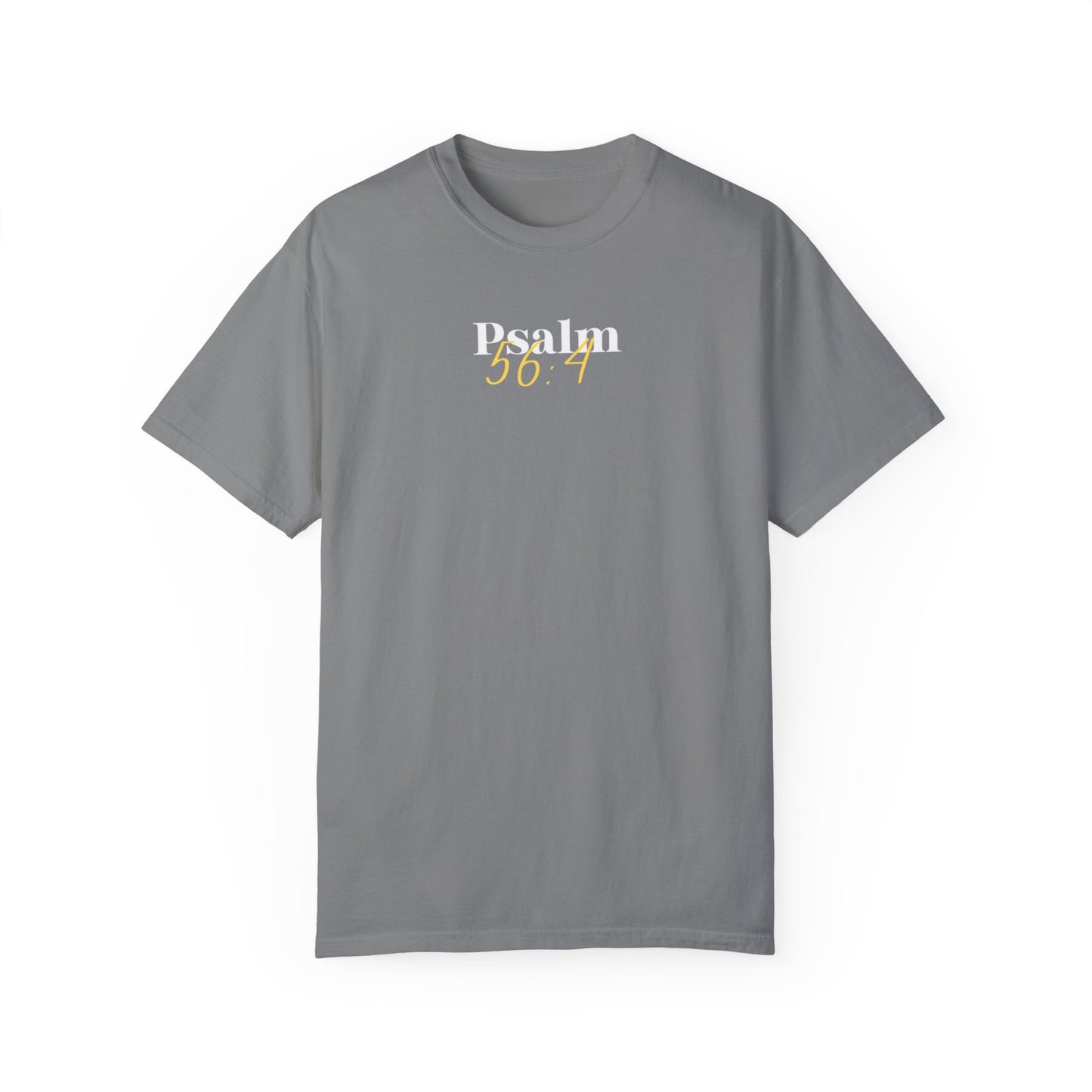 Unisex Heavy Cotton Tee Psalm 56 : 4