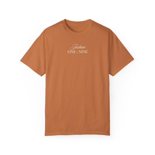 Unisex Garment-Dyed T-shirt Joshua ONE : NINE